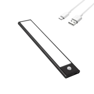 USB Rechargeable Cordless Warm White Light Kitchen Motion Sensor Closet Lights Stick-on Anywhere Night Lamp