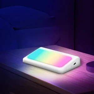 New Portable Indoor Dormitory Desktop Colorful Night Light Creative Gift Usb Rechargeable LED Ambient Light